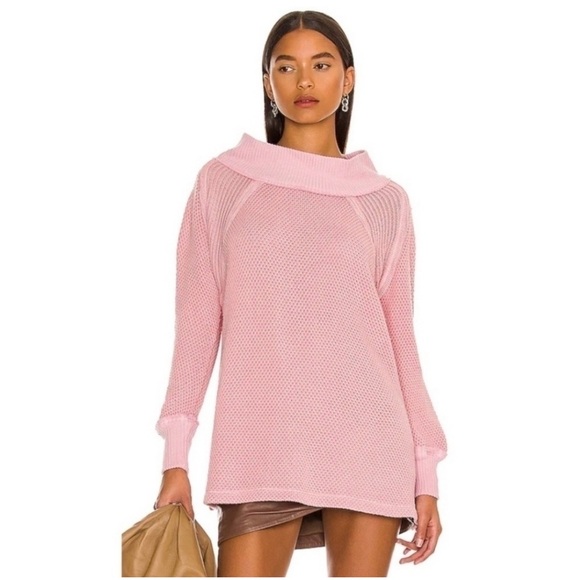 NWT Free People Tunic / Faded Coral - Picture 2 of 11